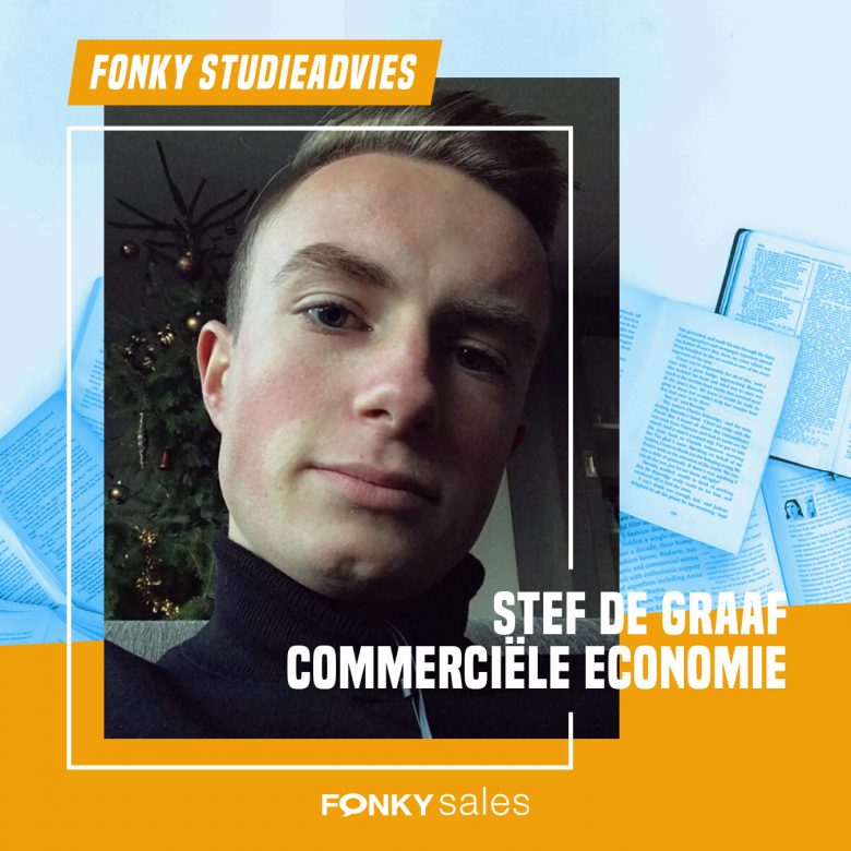 Fonkiaan Stef vertelt over zijn studie Commerciële Economie